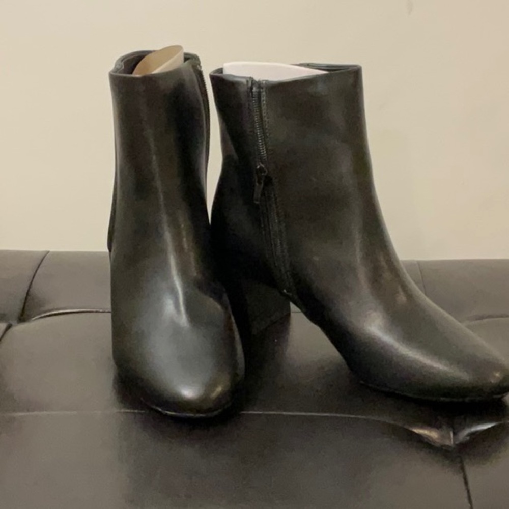 Style & Co. Sleek Black Ankle Boots